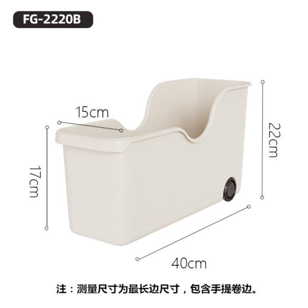 Wholesale Cabinet Storage Boxes with Wheels - Ideal for Organizing Kitchen Items - Image 8