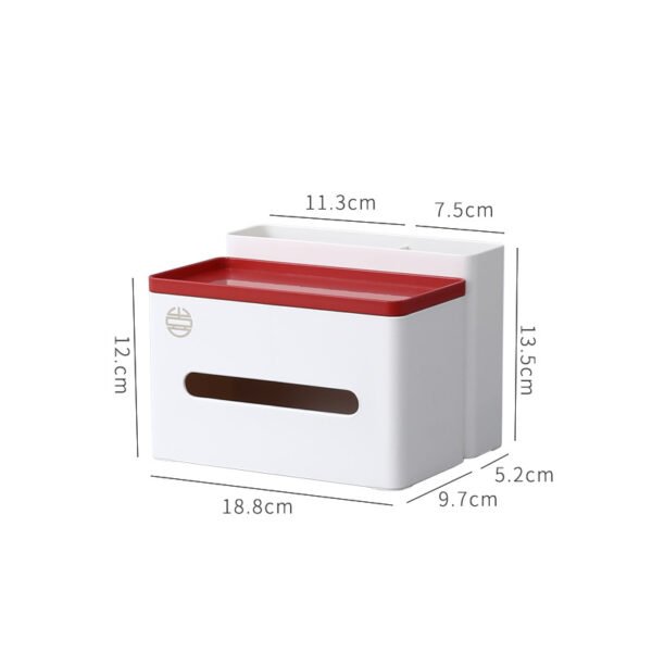 Versatile Plastic Desktop Tissue Box: Ideal for Bathroom and Beyond - Image 6