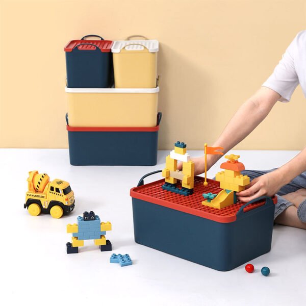 LEGO-Compatible Storage Boxes: Ideal for Organizing Small LEGO Bricks and Pieces