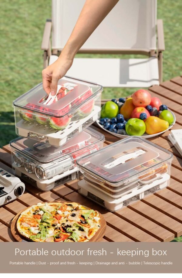 Chic Hand - held Outdoor Freshness - keeping Box: Keep Your Food Fresh on the Go! - Image 3