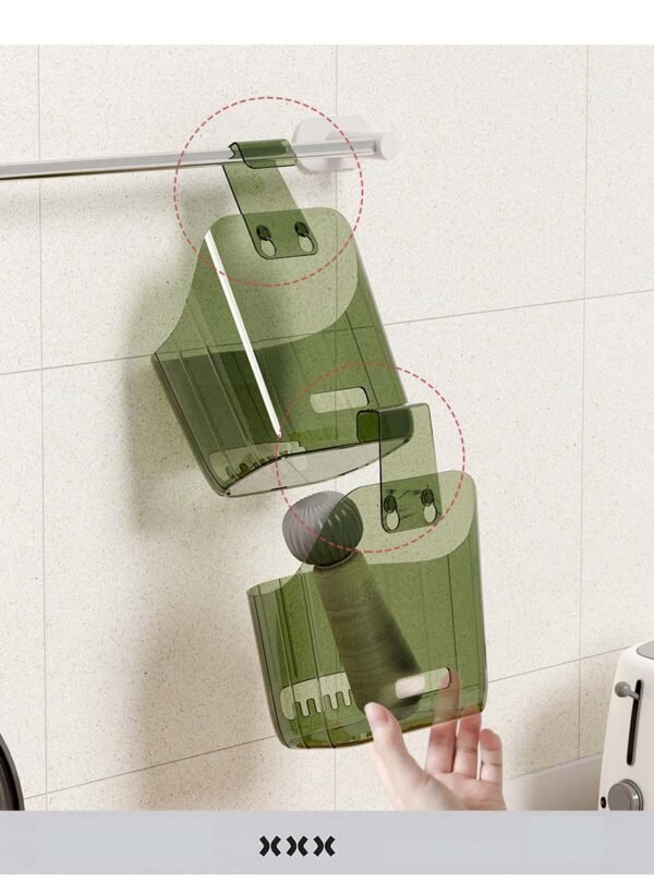 Multi - functional Transparent PET Hanging Baskets: Maximize Space and Organize with Ease! - Image 5
