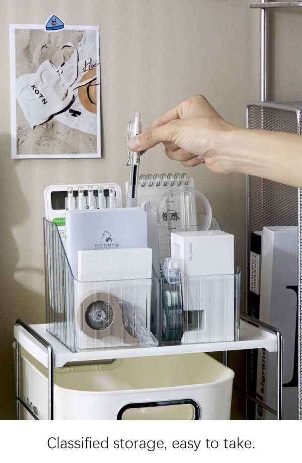 Elegant PET Desk Organizer Trays: Stylish and Practical Office & Vanity Storage!