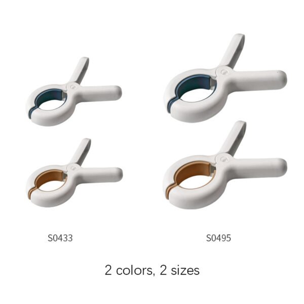 Heavy - Duty Anti - Wind Plastic Clips for Bedding and Clothing Drying - Large Sizes Available - Image 4